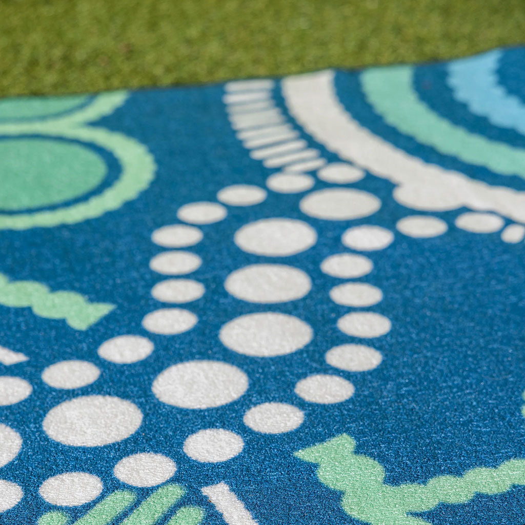 The Travelling Quandong Rug 2 x 3m