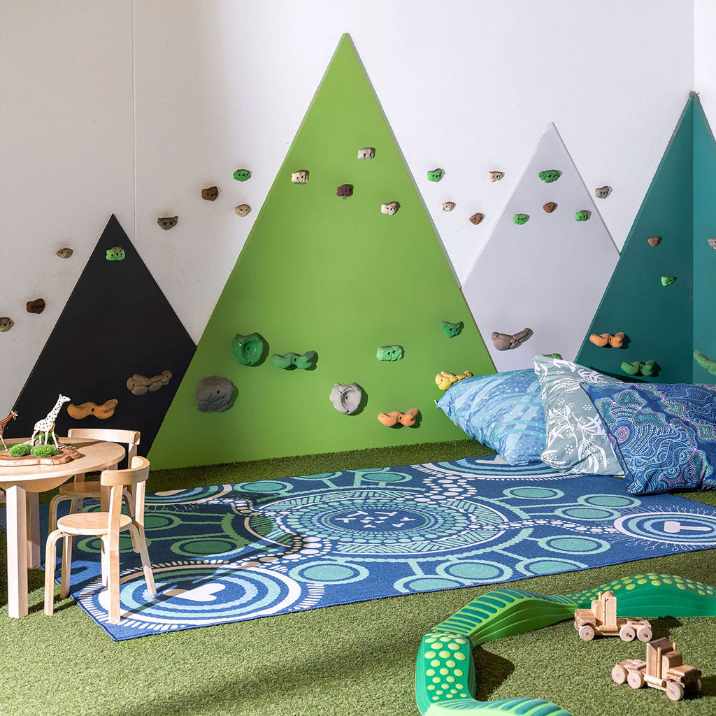 The Travelling Quandong Rug 2 x 3m