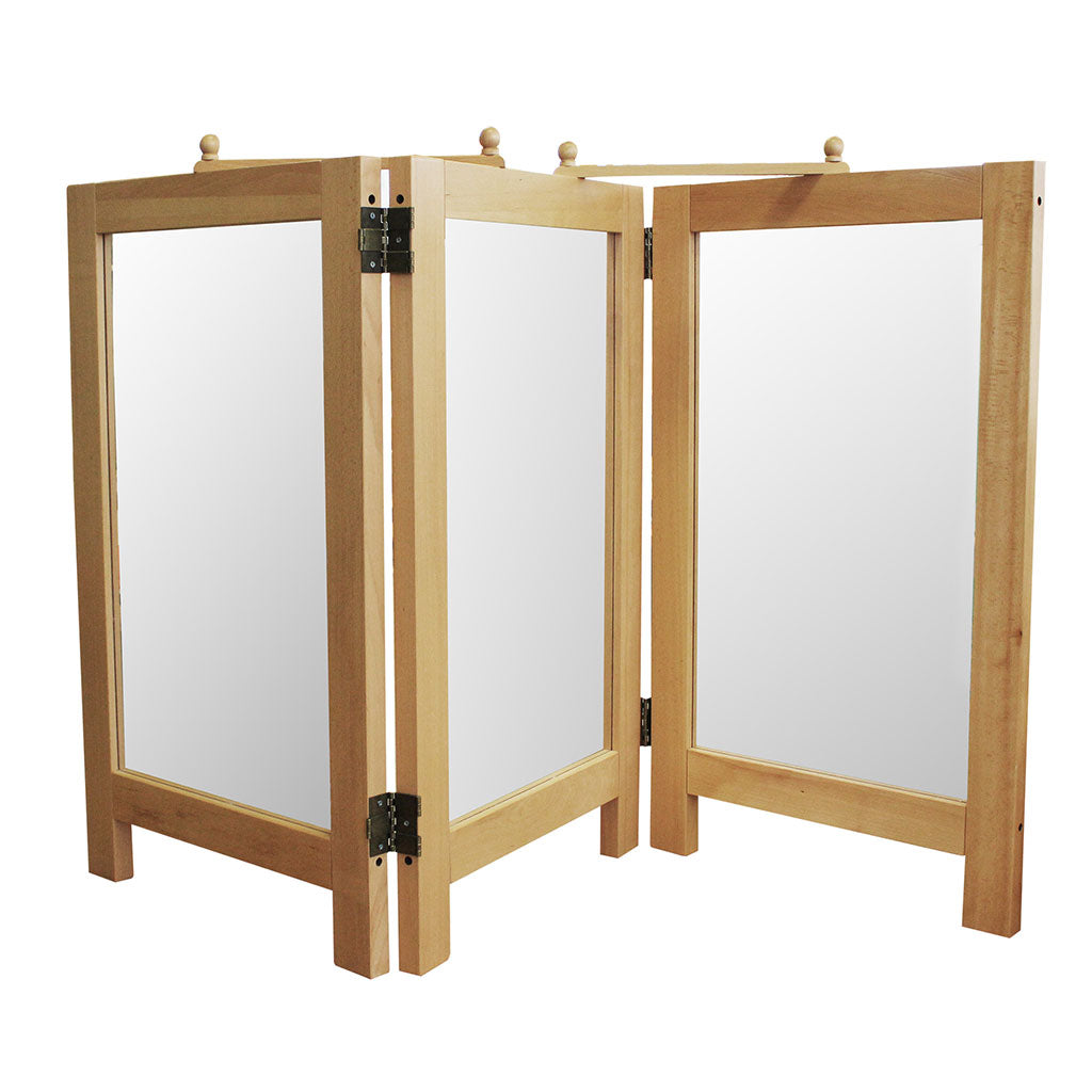 3 Panel Mirror Divider - Large