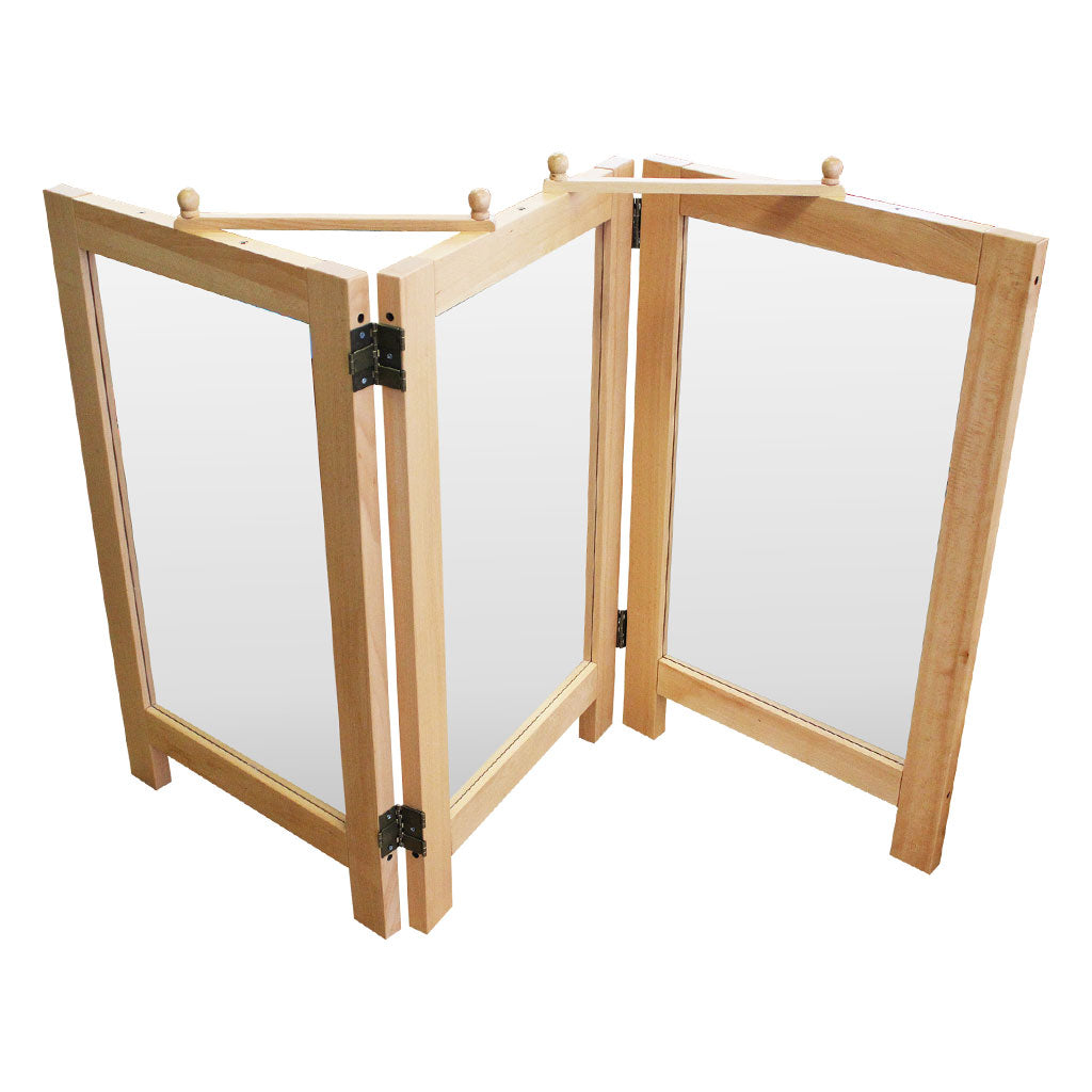 3 Panel Mirror Divider - Large