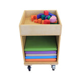 Single Cube Tray with Castors - 38cm - Educating Kids