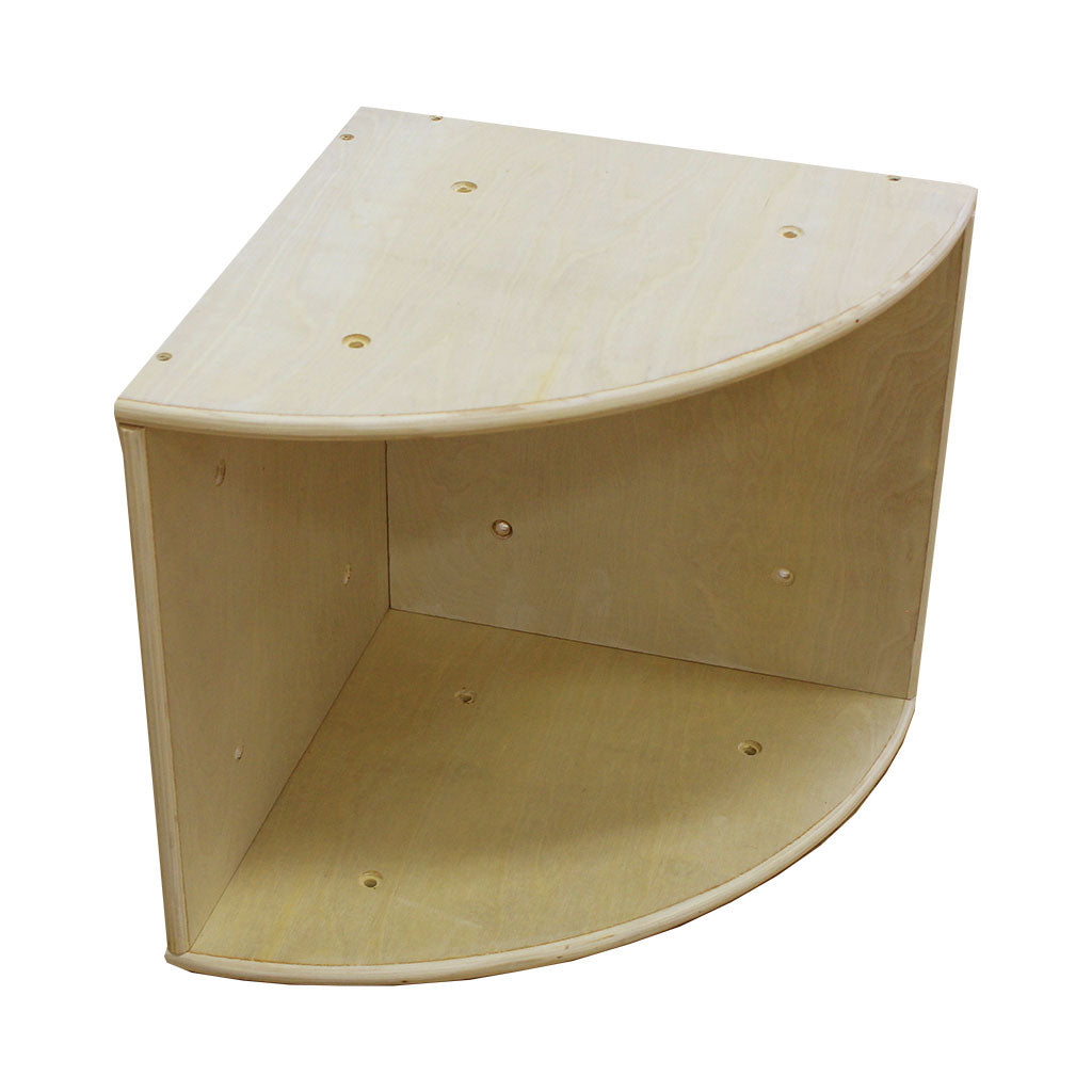 Cube Curved Shelf Single - 38x38x38cm