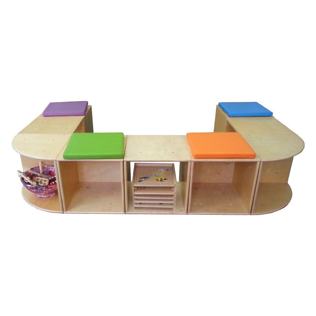 Cube U Divider - 152x114x38cm