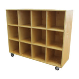 12 Shelf Locker Unit