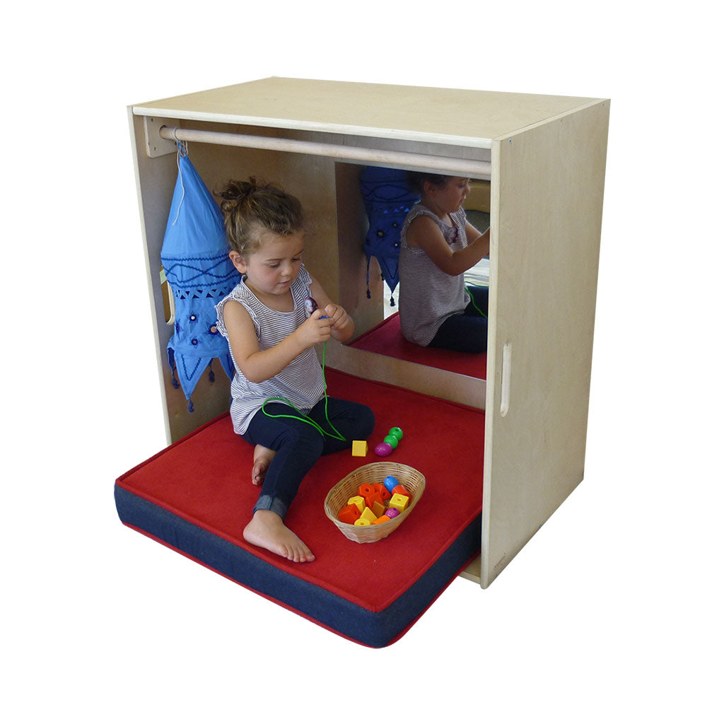Timber Play Box - 90x50x90cm