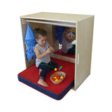 Timber Play Box - 90x50x90cm