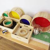 Perspex Nestled Circles - Set of 5 - Educating Kids