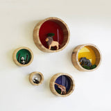 Perspex Nestled Circles - Set of 5 - Educating Kids