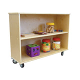 2 Shelf Unit - 90x29x60cm