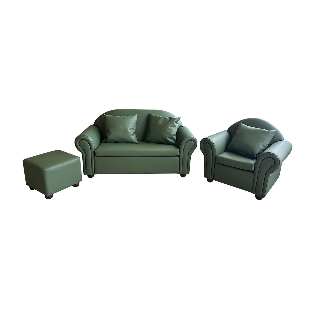 Sofa Lounge Suite - Forest Green