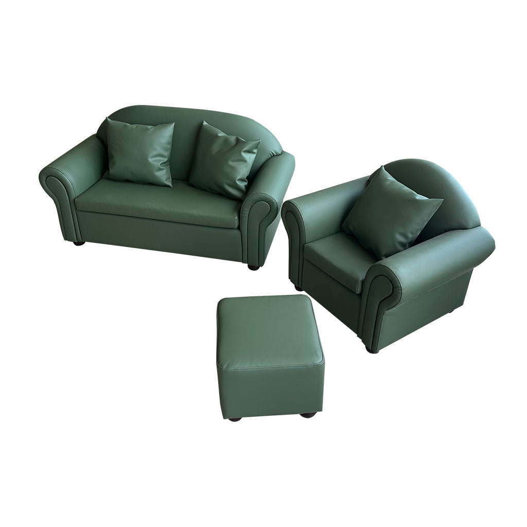 Sofa Lounge Suite - Forest Green
