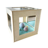 Window Play Cube with Mint Green Cushion