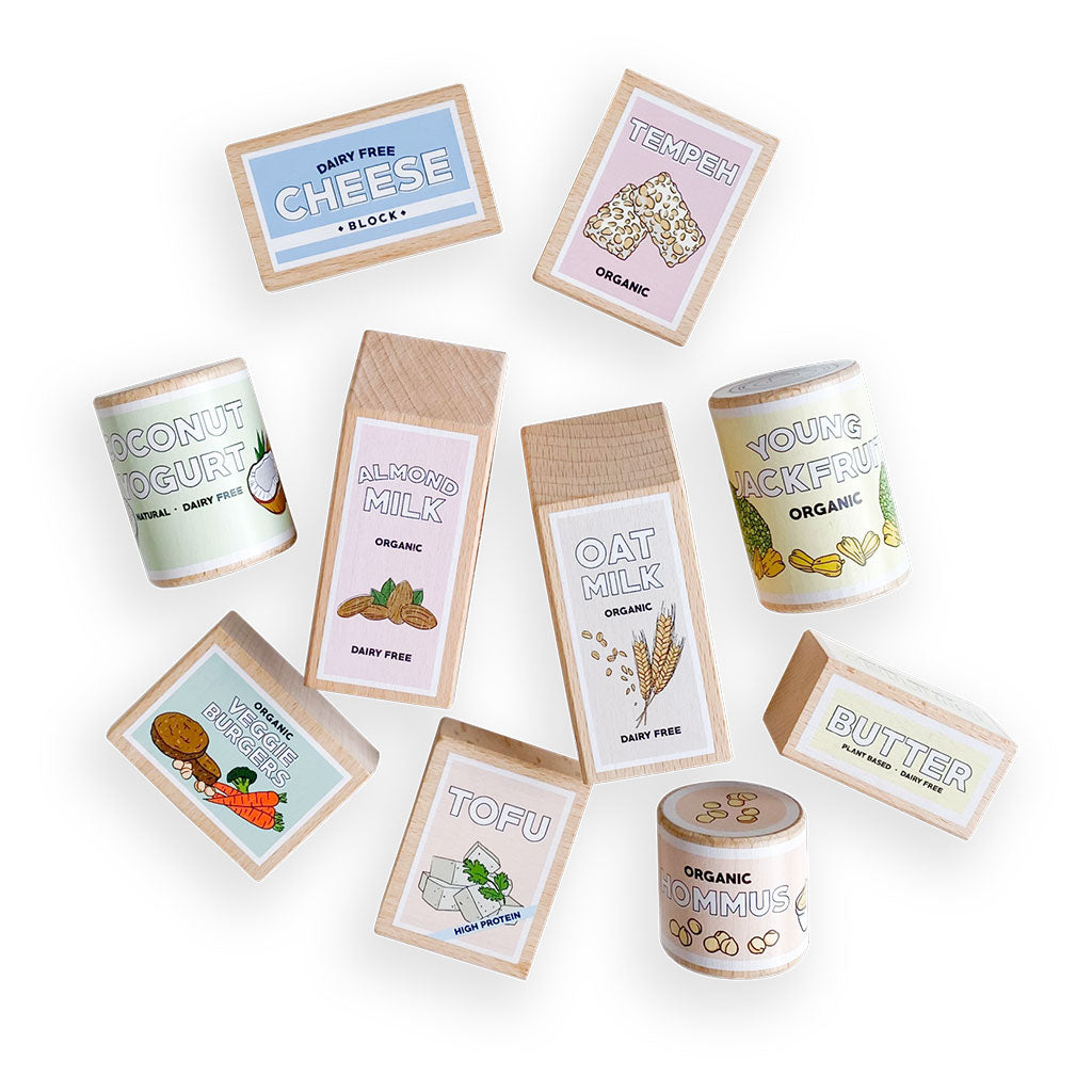 Vegan Play Food Set - 10pc