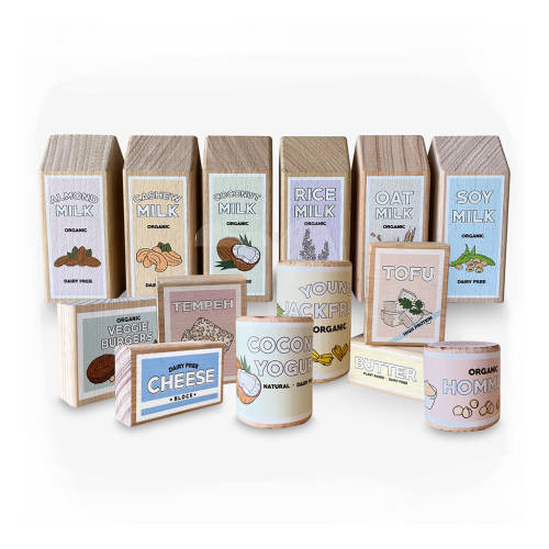 Vegan Play Food Set - Set of 14 - Educating Kids