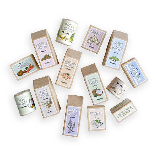 Vegan Play Food Set - Set of 14 - Educating Kids