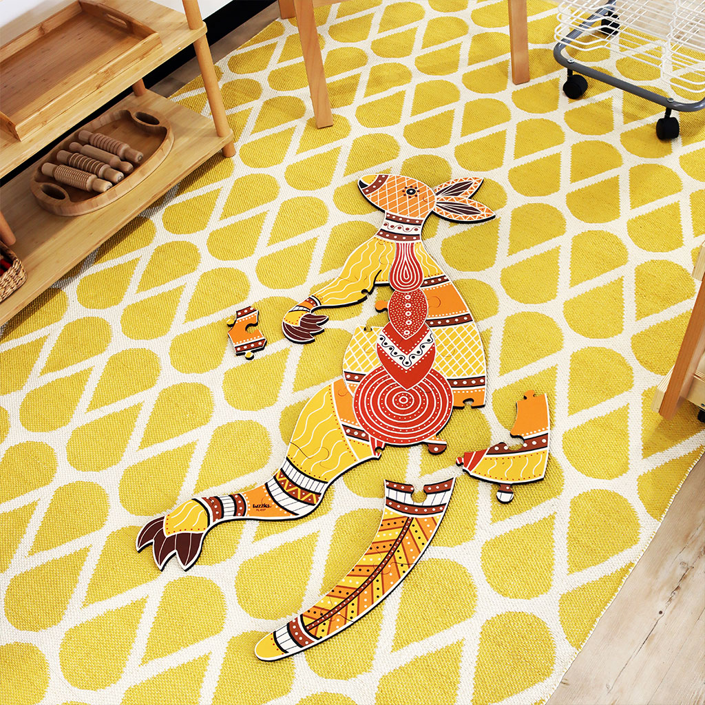 Kangaroo Floor Puzzle