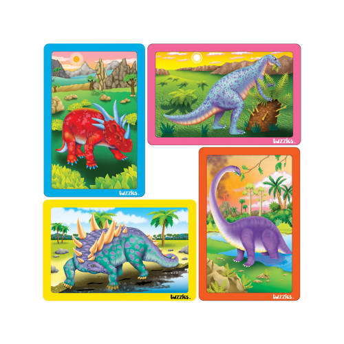 Dinosaur Puzzles - Set of 4