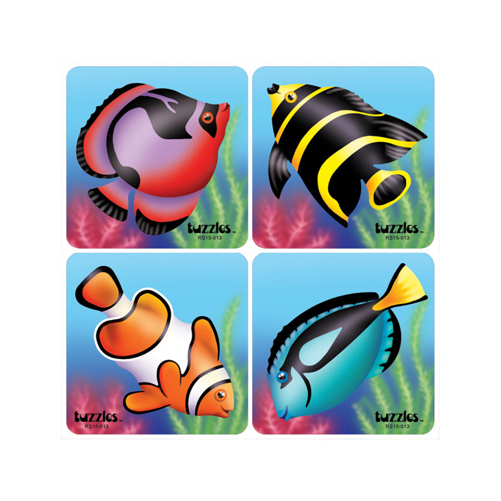 Marine Fish Puzzles - Set of 4
