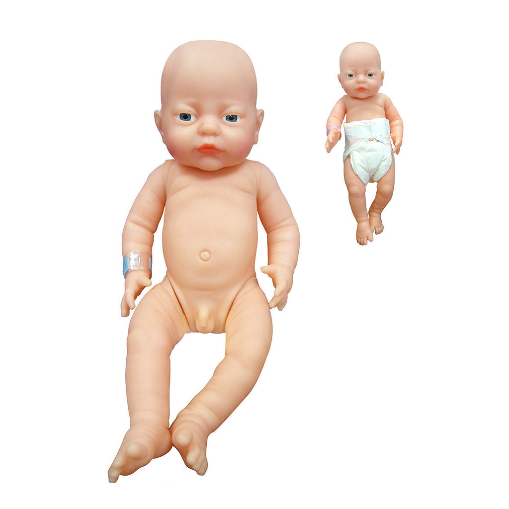 Doll Newborn Fair Skin Boy with Nappy 41cm