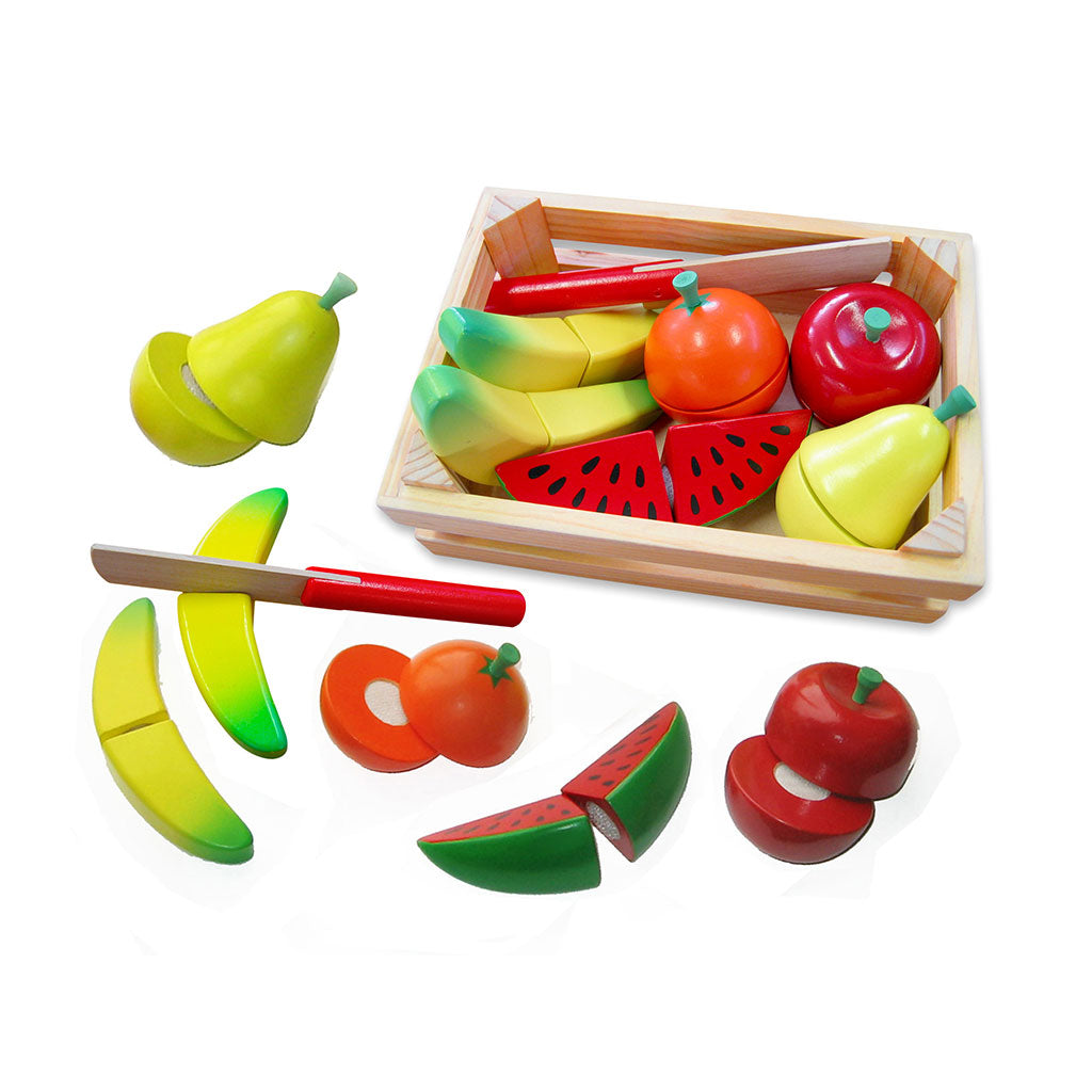 Wooden Fruit Set - 13pc