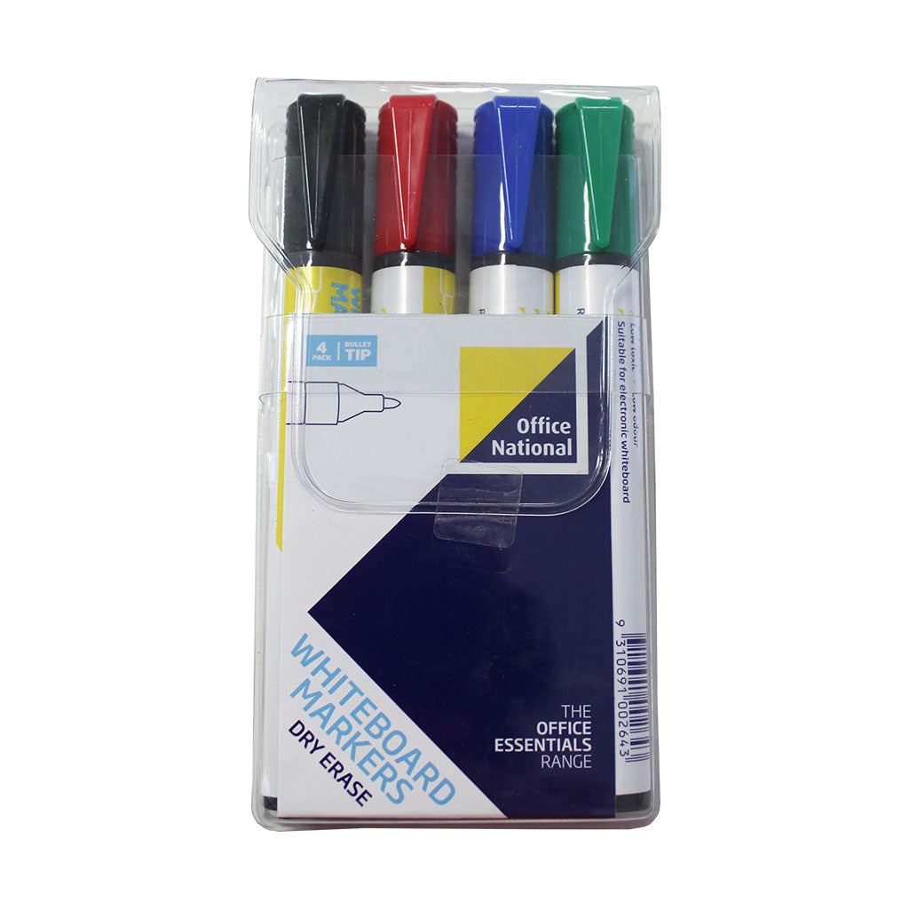 Whiteboard Markers - Set of 4
