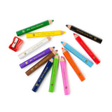 Jumbo Stubby Washable Pencils - Pack of 12 - Educating Kids