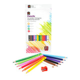Jumbo Triangular Washable Pencils - Pack of 12 - Educating Kids