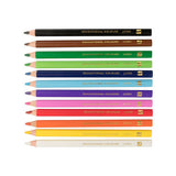 Jumbo Triangular Washable Pencils - Pack of 12 - Educating Kids