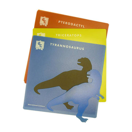 Dinosaur Stencils - Pack of 6 - Educating Kids
