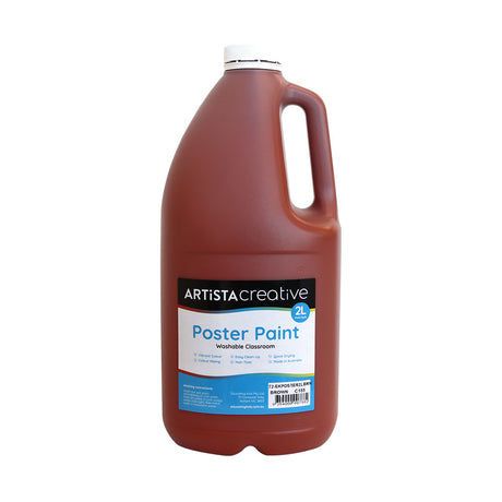 72-EKPOSTER2LBRN_artista-creative-poster-paint-2l-brown_01_large.jpg