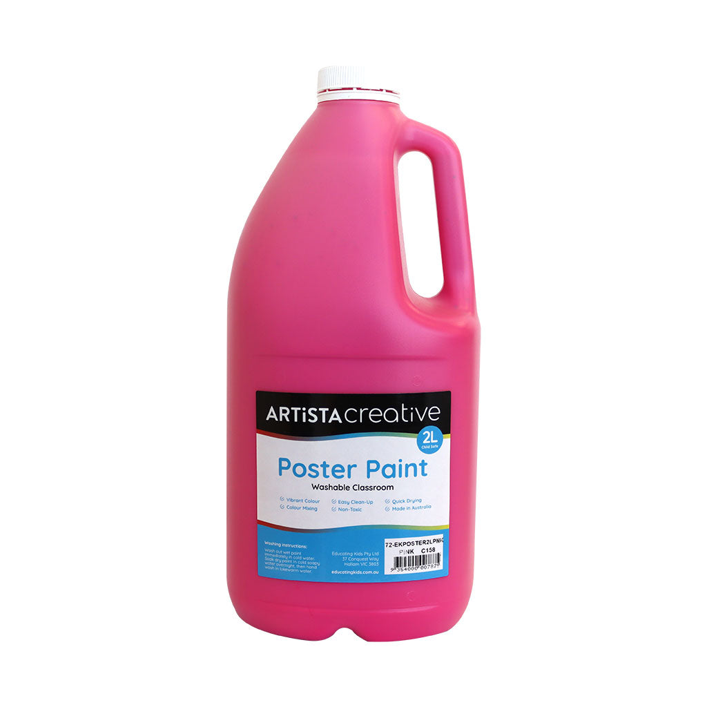Artista Creative Poster Paint 2L - Pink