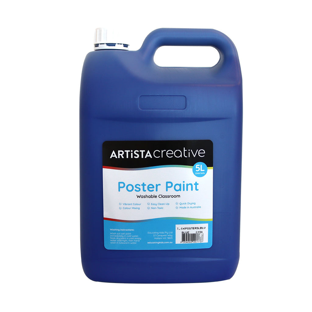 Artista Creative Poster Paint 5L - Blue