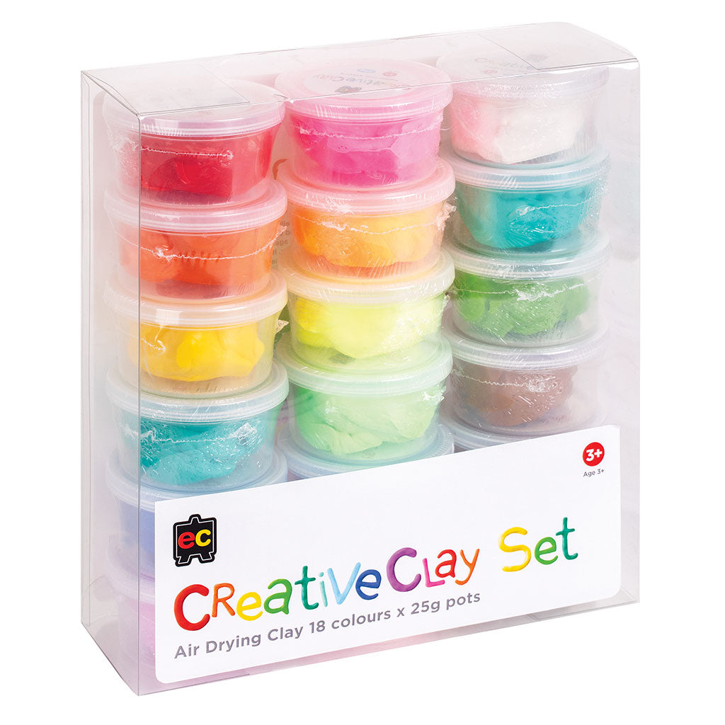 CreativeClay - Pack of 18 mix 25g Pots