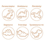 Wooden Dough Stamps - Dinosaurs
