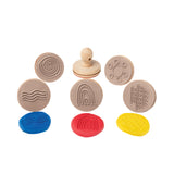 Wooden Dough Stamps - Indigenous Nature