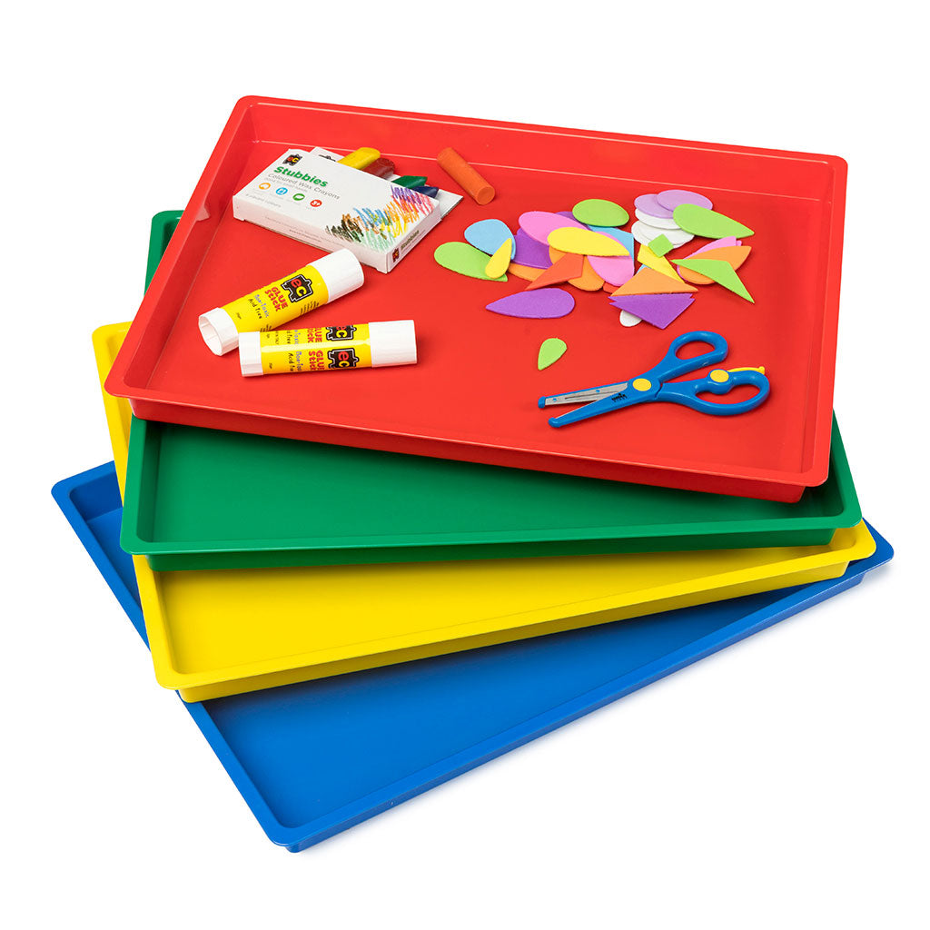 Art Trays - Set of 4 - Educating Kids
