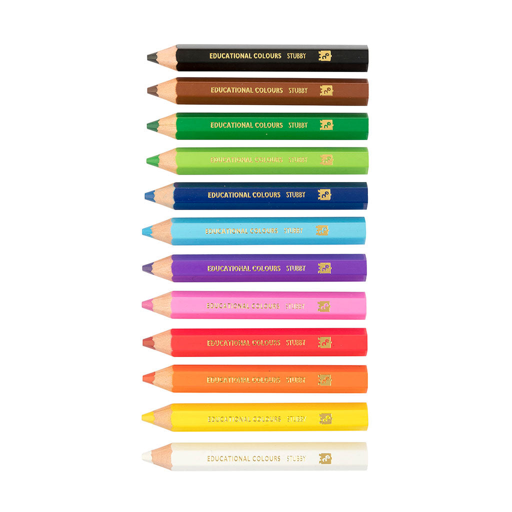 Jumbo Stubby Washable Pencils - Pack of 120