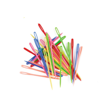Plastic Threading Needles - Pack of 32 - Educating Kids