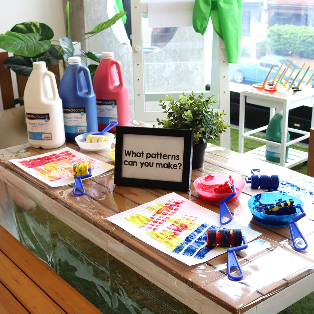 Paint Pattern Rollers - Pack of 25