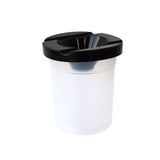 Paint Pot with Lid - Black