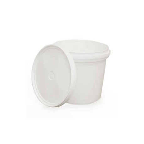 White Pail Bucket with Lid - 5L - Educating Kids