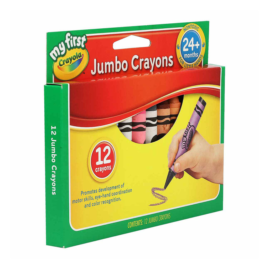 Crayola Crayons My First Crayons - Pack of 12 - Educating Kids