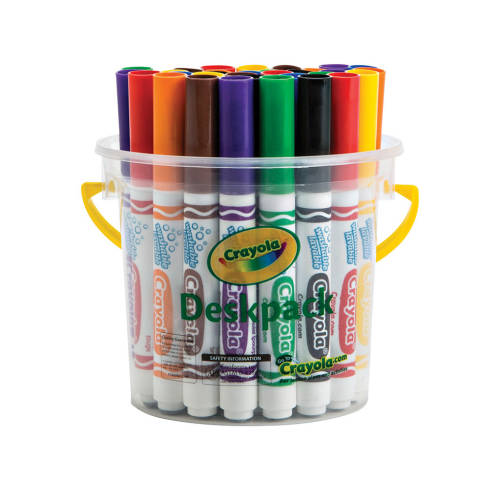 Crayola Markers Broadline Washable - Pack of 32 - Educating Kids