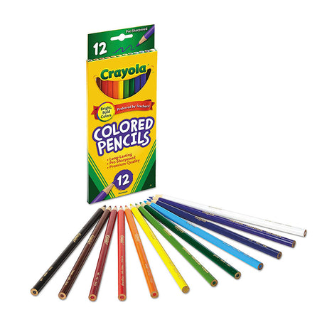 Crayola Pencils Coloured - Pack of 12 - Educating Kids