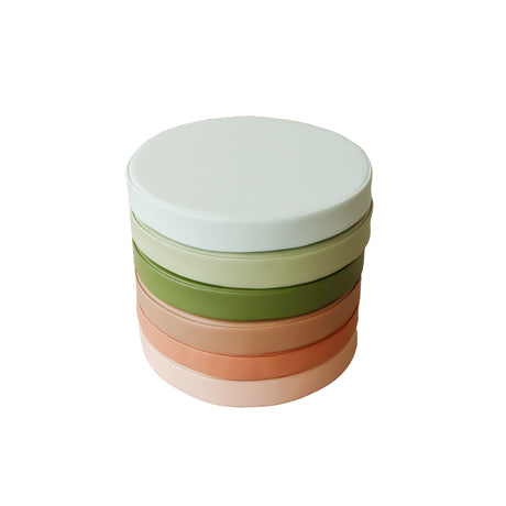 Round Floor Cushions Earth 35 cm – 6pc