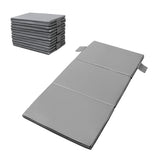 Folded Sleep Mattress - Charcoal - Set of 4