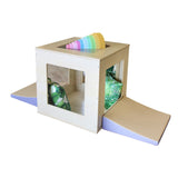 Baby Rolling Mat - Purple & Beige - Set of 2