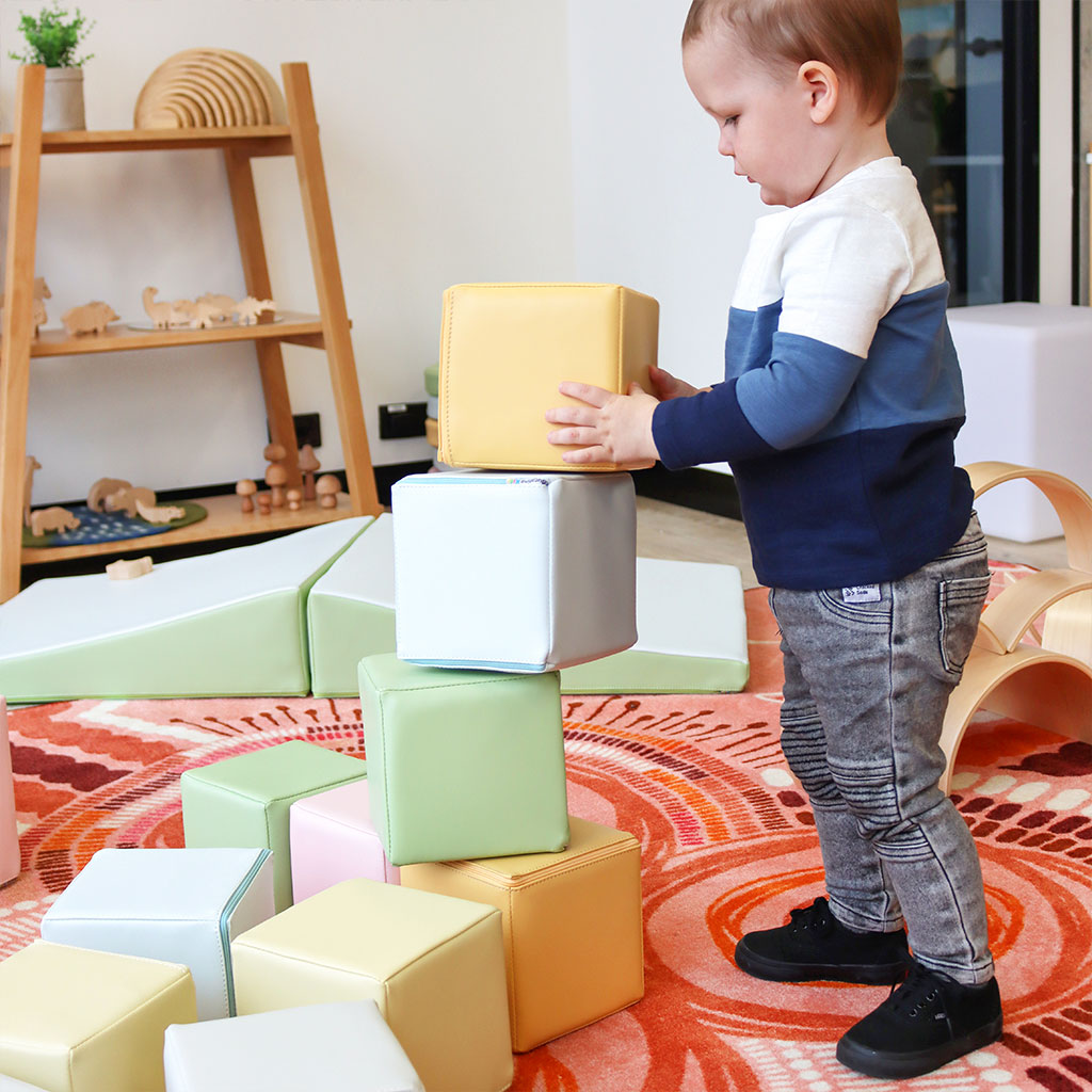 Toddler Soft Blocks 15cm - 12pc