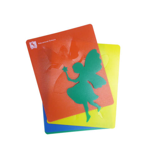 Stencil Set Fairy - Educating Kids