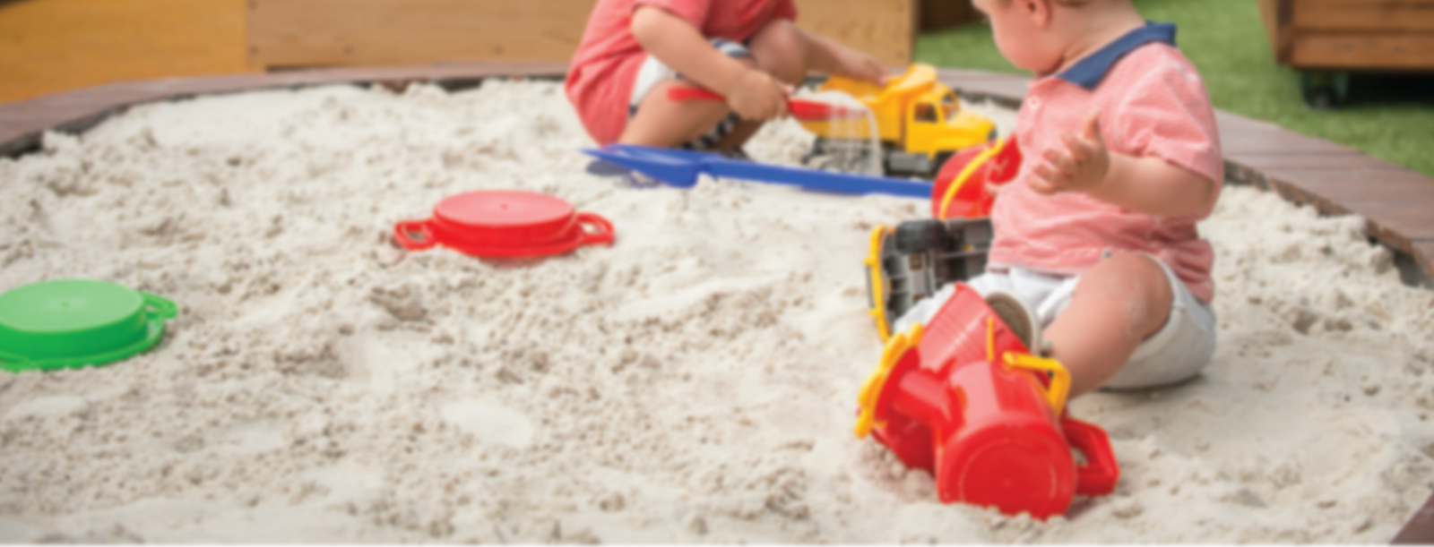 Sand, Water & Garden Banner